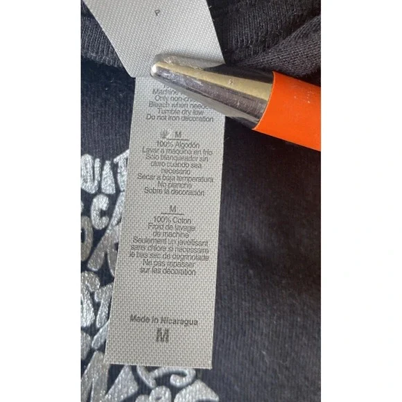 Guitar Heaven Calligram Rock Men's Size Medium T-Shirt by AXE HEAVEN - Picture 6 of 6